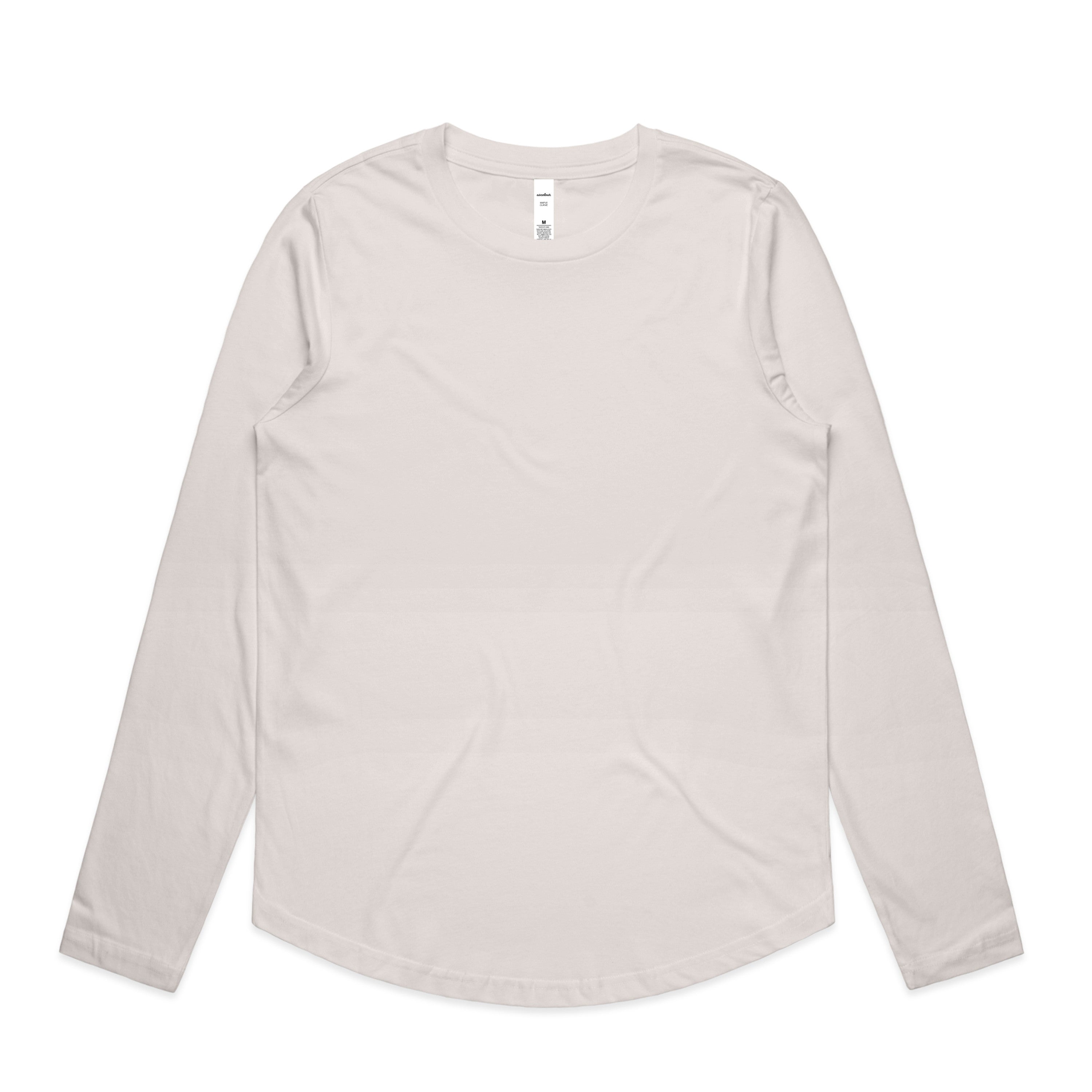 Women's Maple Curve Long Sleeve Tee | Arena Custom Blanks