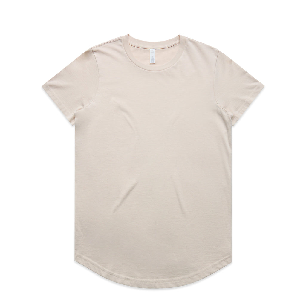 Women's Maple Curve Tee | Arena Custom Blanks