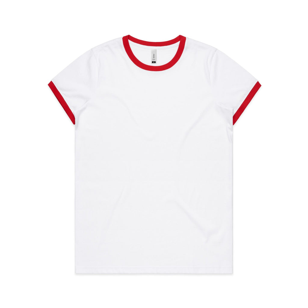 Women's Maple Ringer Tee | Arena Custom Blanks