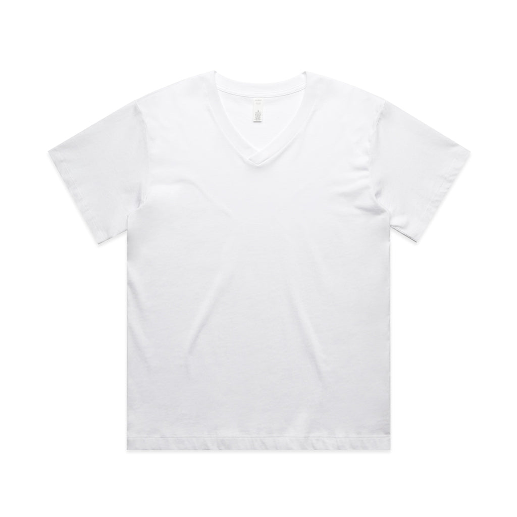 Women's Martina V Neck Tee | Arena Custom Blanks