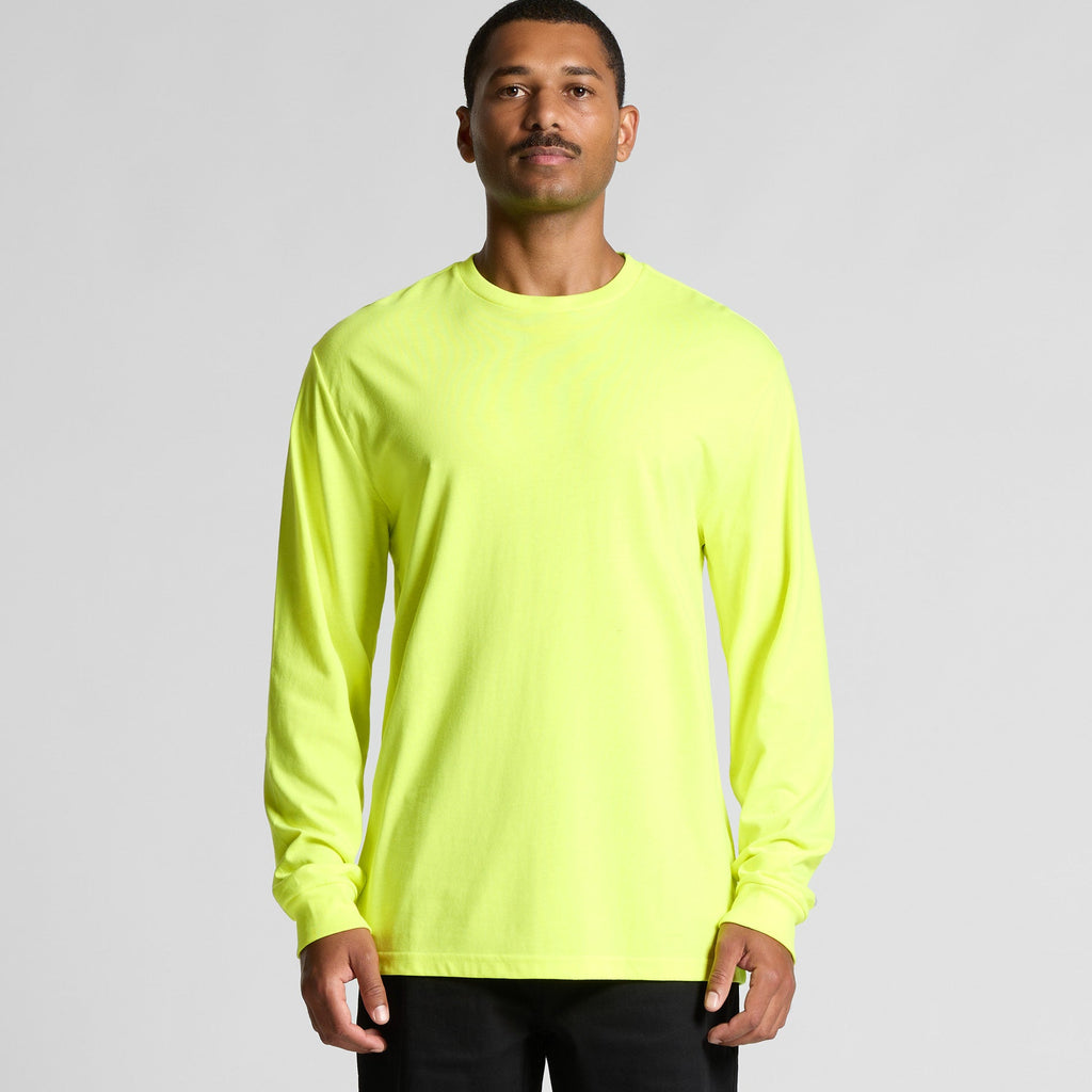 Block Safety Long Sleeve Tee | Arena Custom Blanks