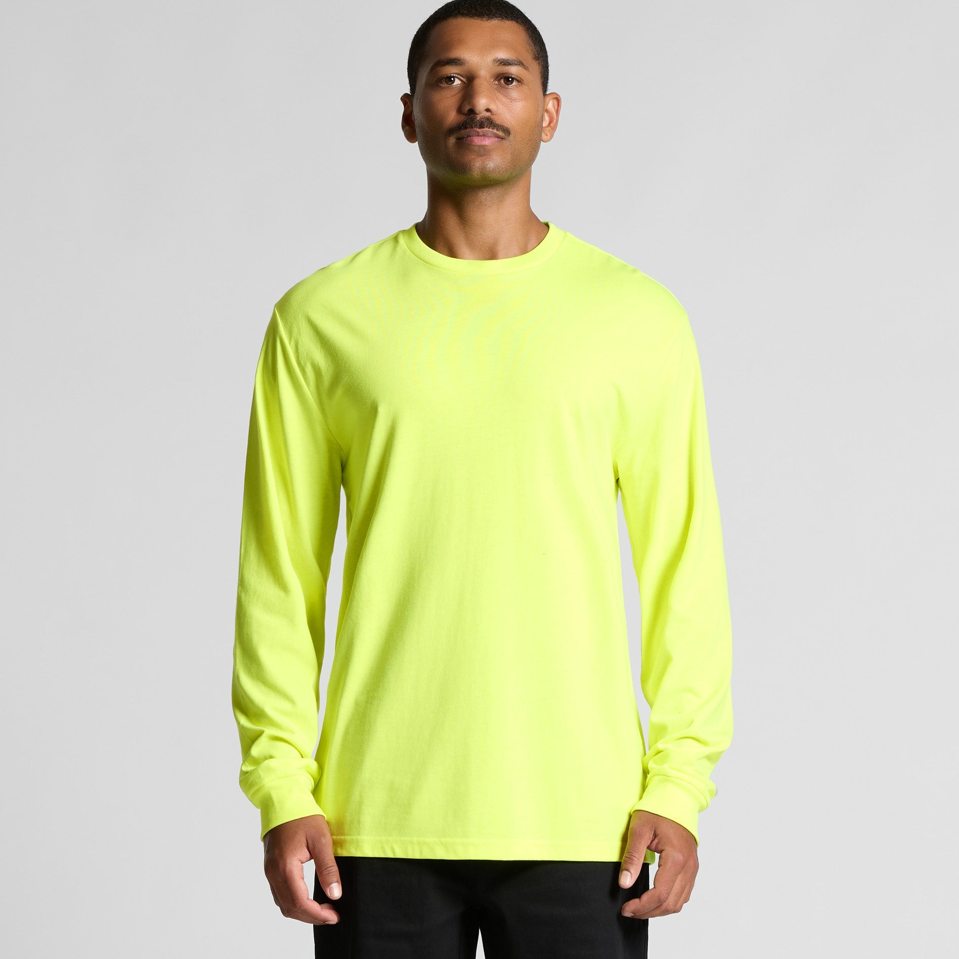 Block Safety Long Sleeve Tee | Arena Custom Blanks