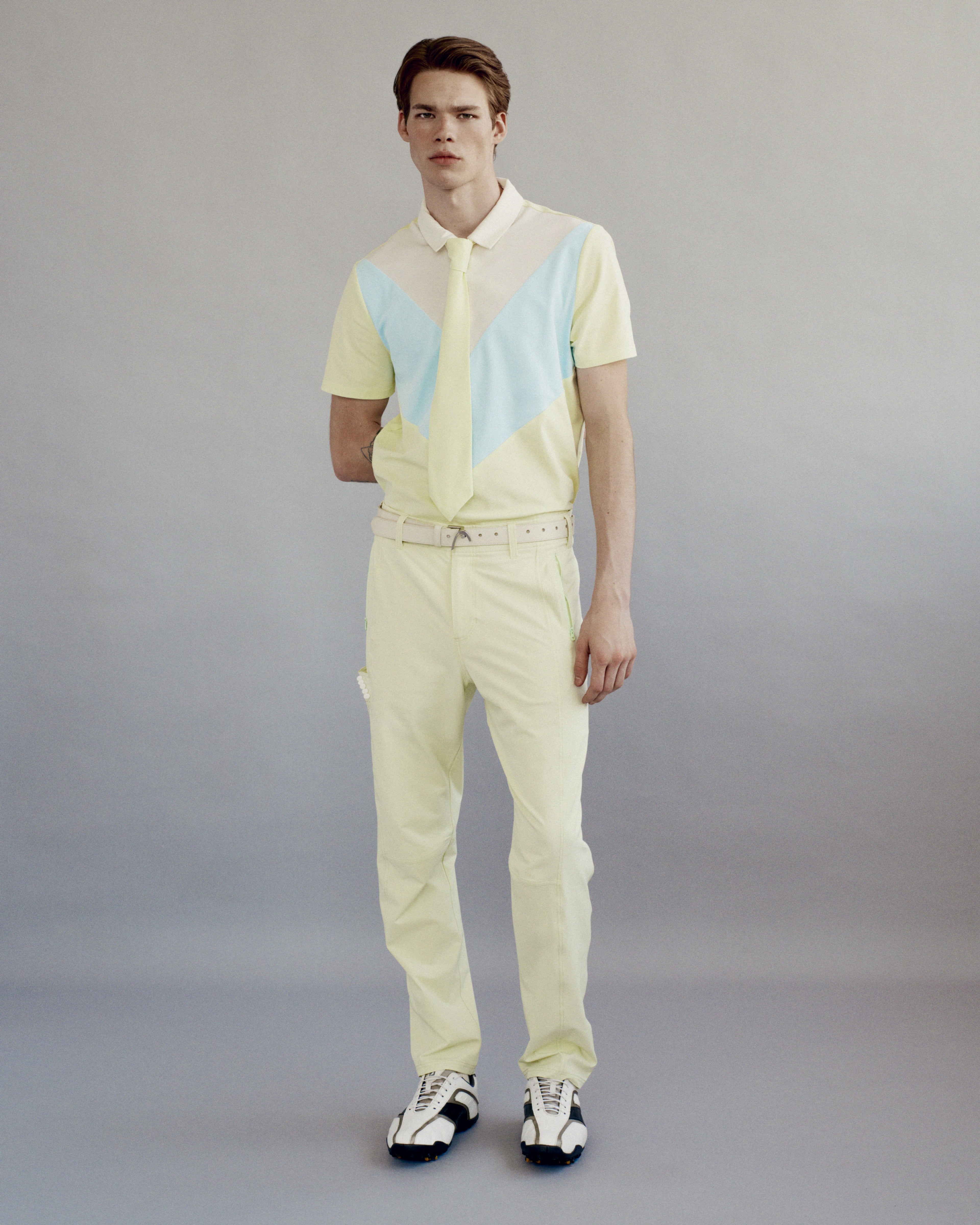 Color Block Polo