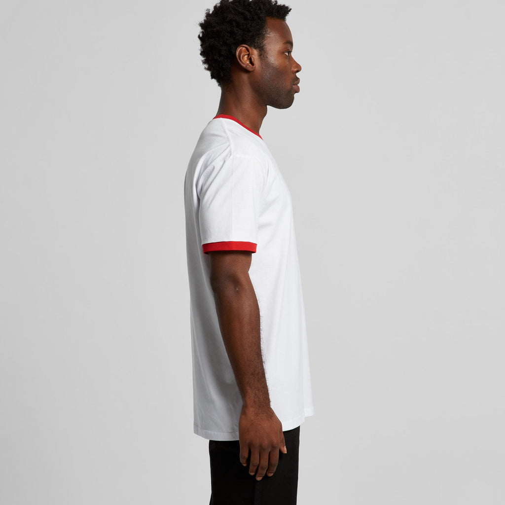Men's Staple Ringer Tee Shirt | Arena Custom Blanks