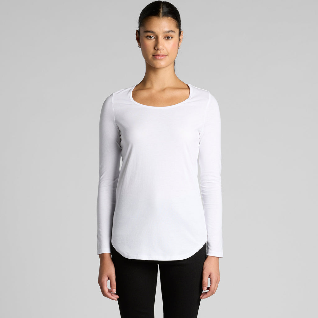 Women's Mali Long Sleeve Tee Shirt | Arena Custom Blanks
